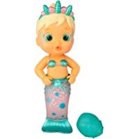 Bloopies Sirenas Flowy Muñeca sirena que lanza Agua y hace Burbujas Juguete de baño para 18 meses